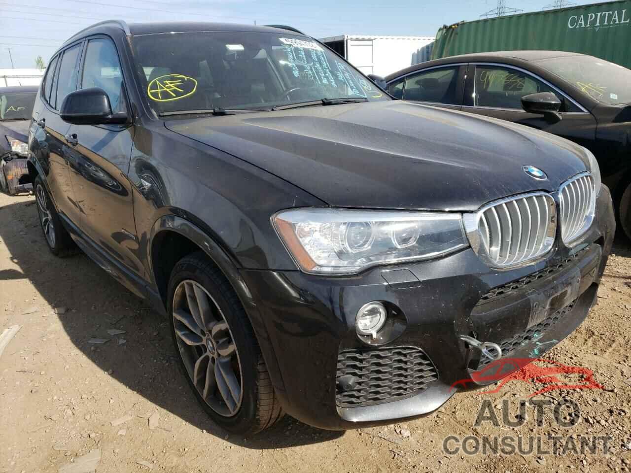 BMW X3 2017 - 5UXWX9C59H0D96623