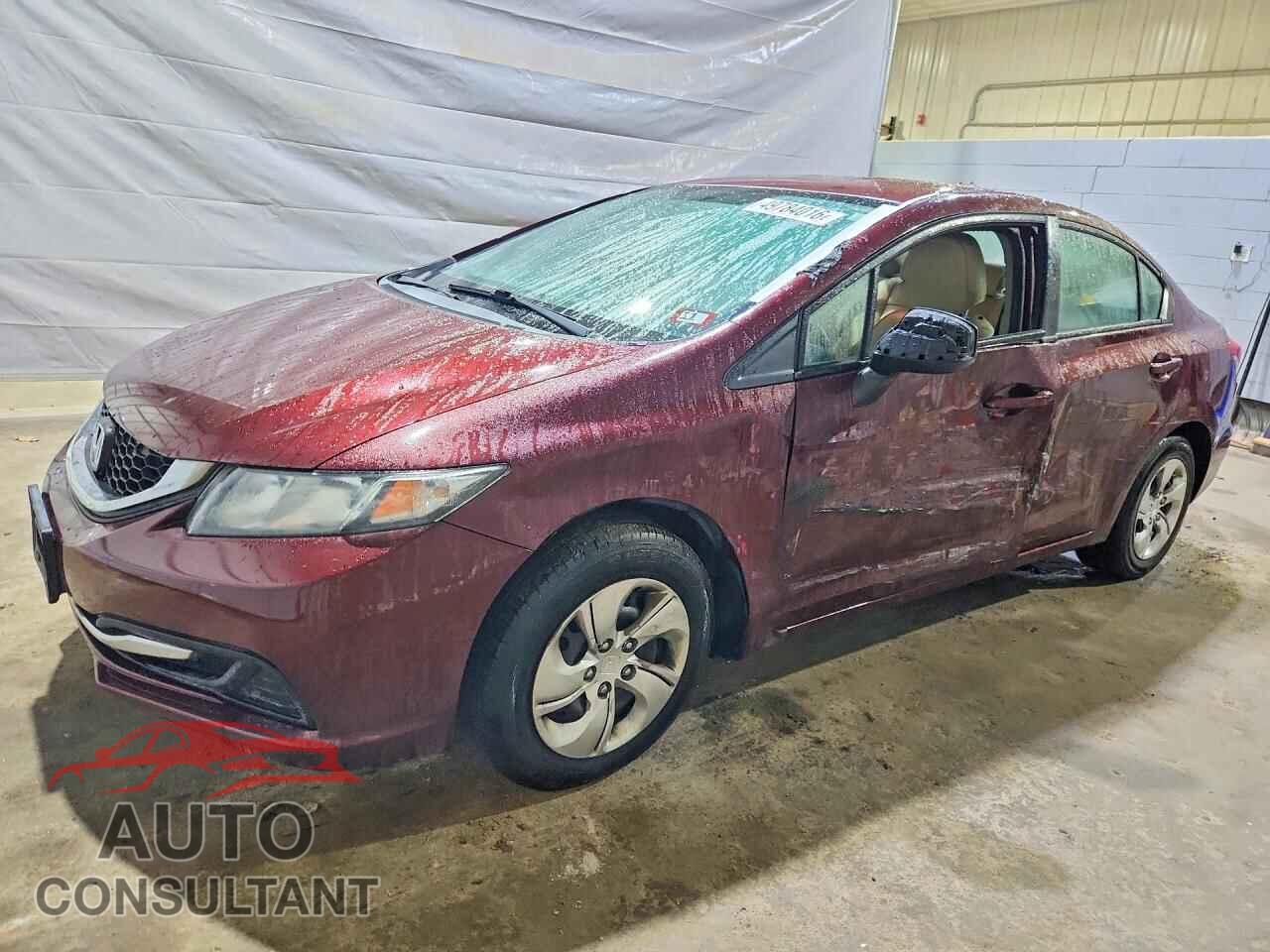 HONDA CIVIC 2013 - 2HGFB2F5XDH534399