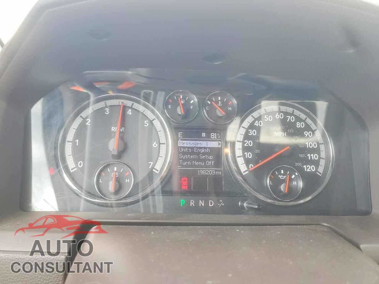 DODGE RAM 1500 2012 - 1C6RD6NT6CS281853