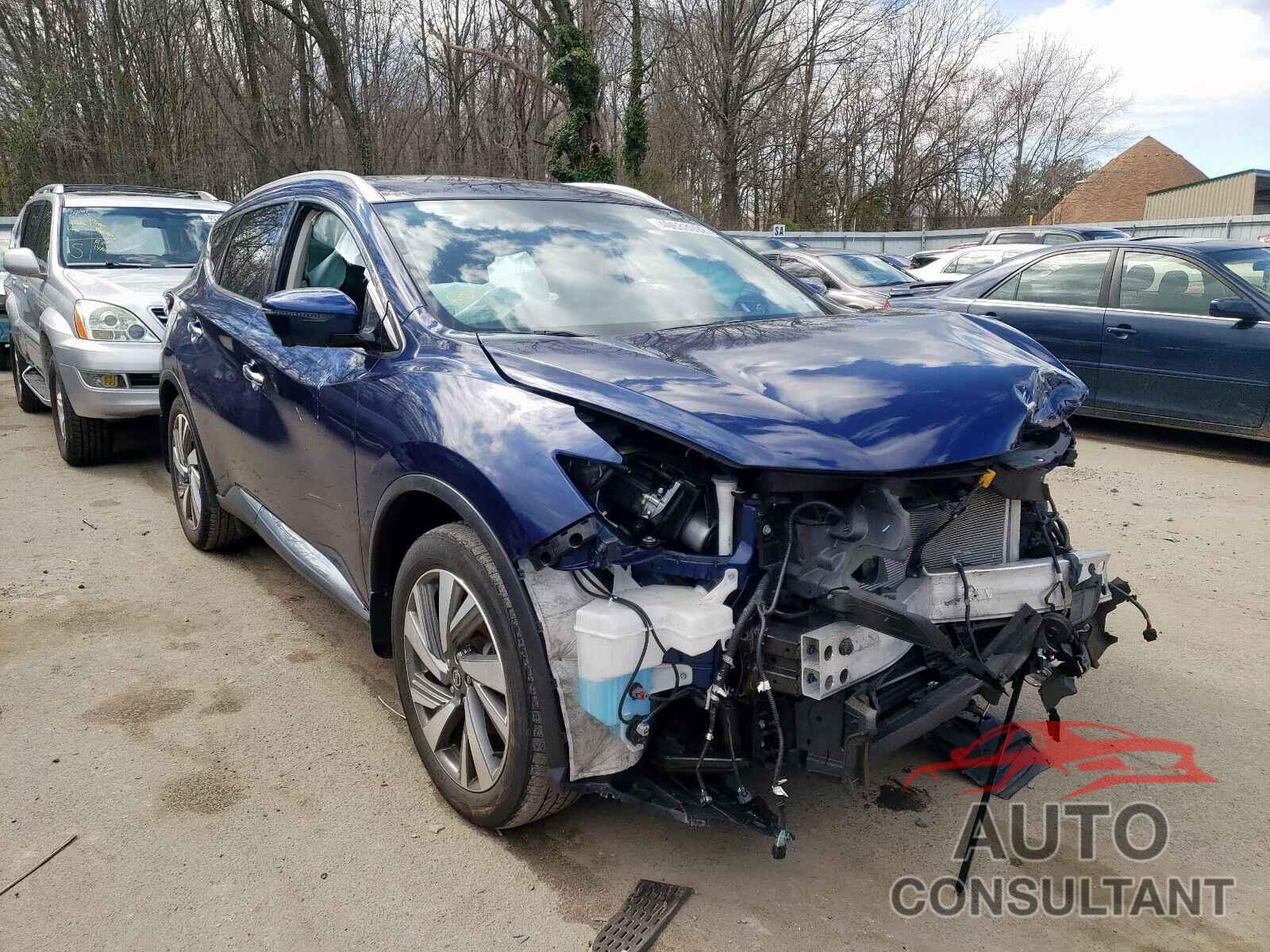 NISSAN MURANO 2019 - 5N1AZ2MS0KN166067