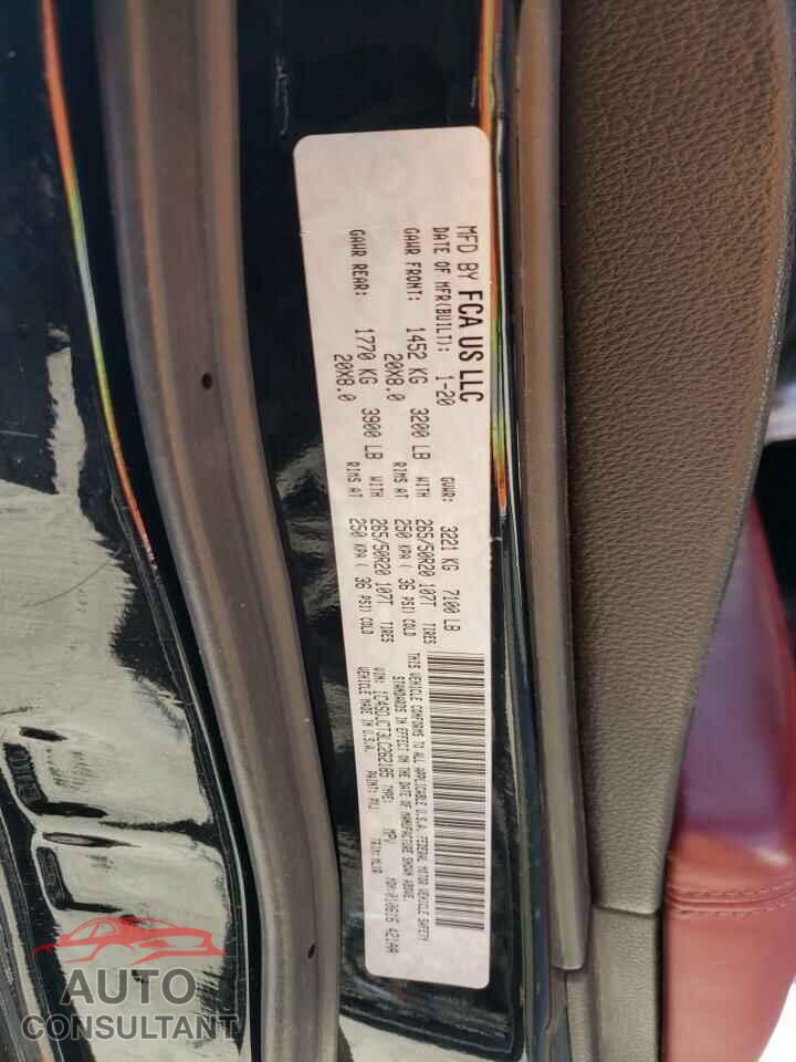 DODGE DURANGO 2020 - 1C4SDJCT3LC262185