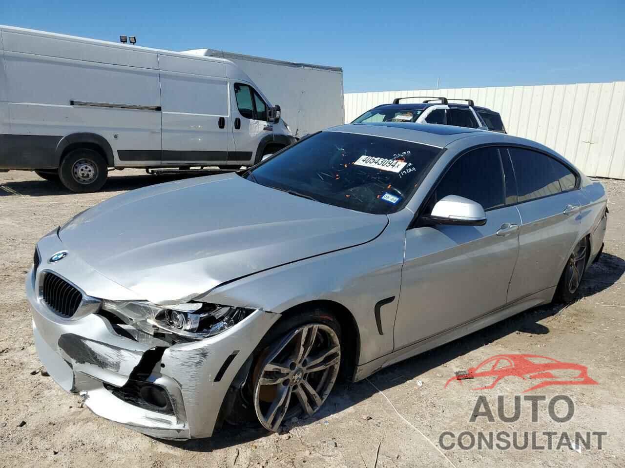 BMW 4 SERIES 2016 - WBA4A9C55GGL87556