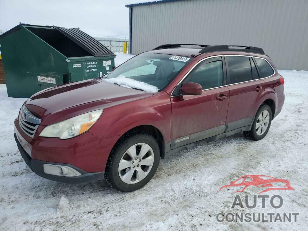 SUBARU OUTBACK 2011 - 4S4BRCCC1B3317501