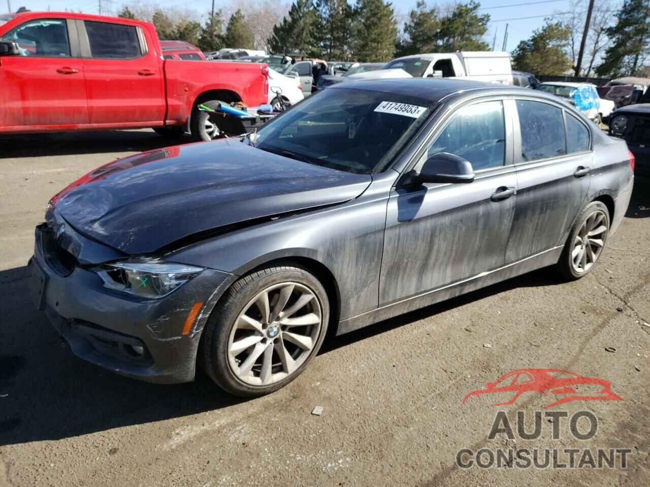 BMW 3 SERIES 2018 - WBA8A3C57JA358794