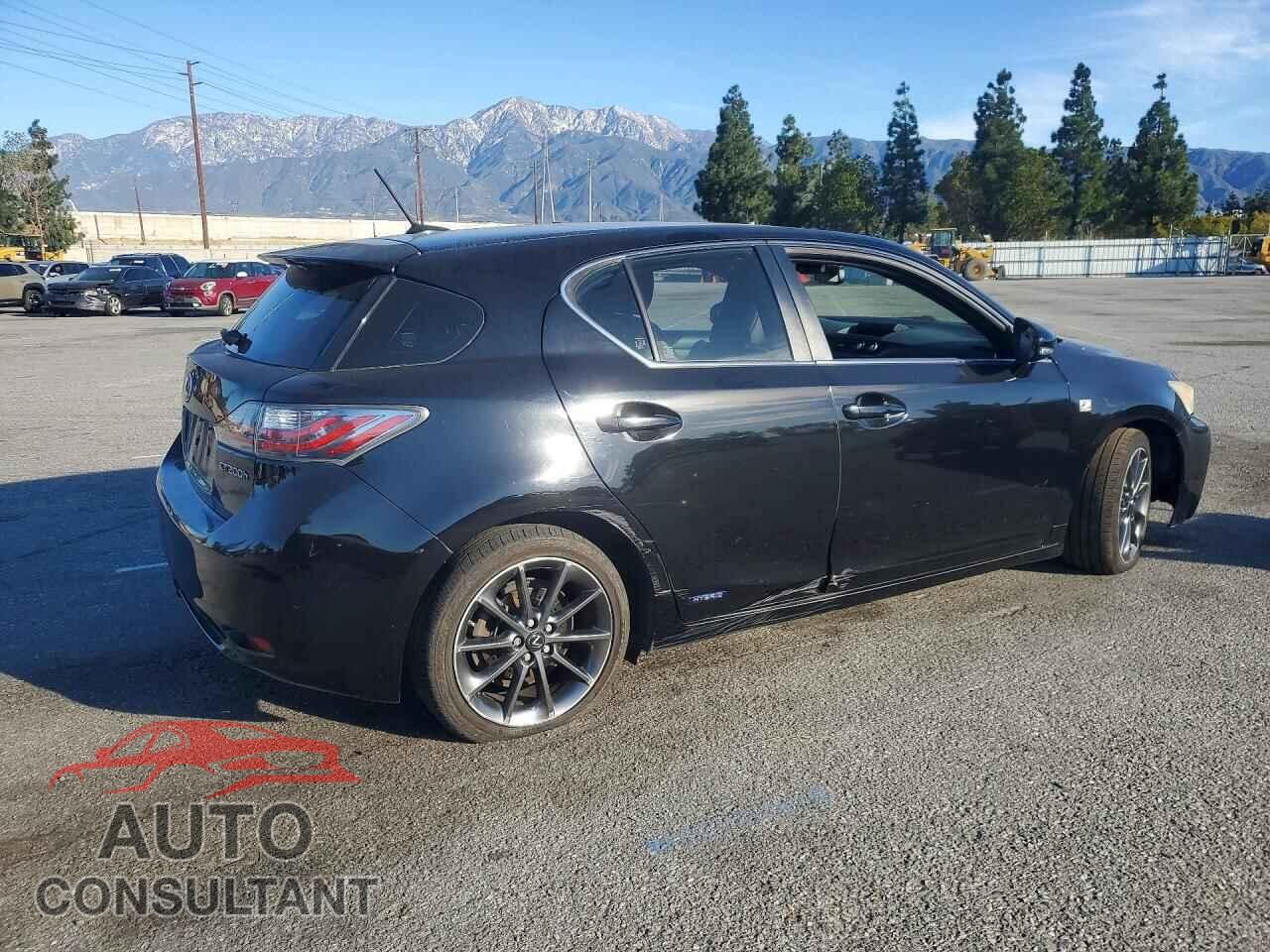 LEXUS CT 200H 2013 - JTHKD5BH7D2136308