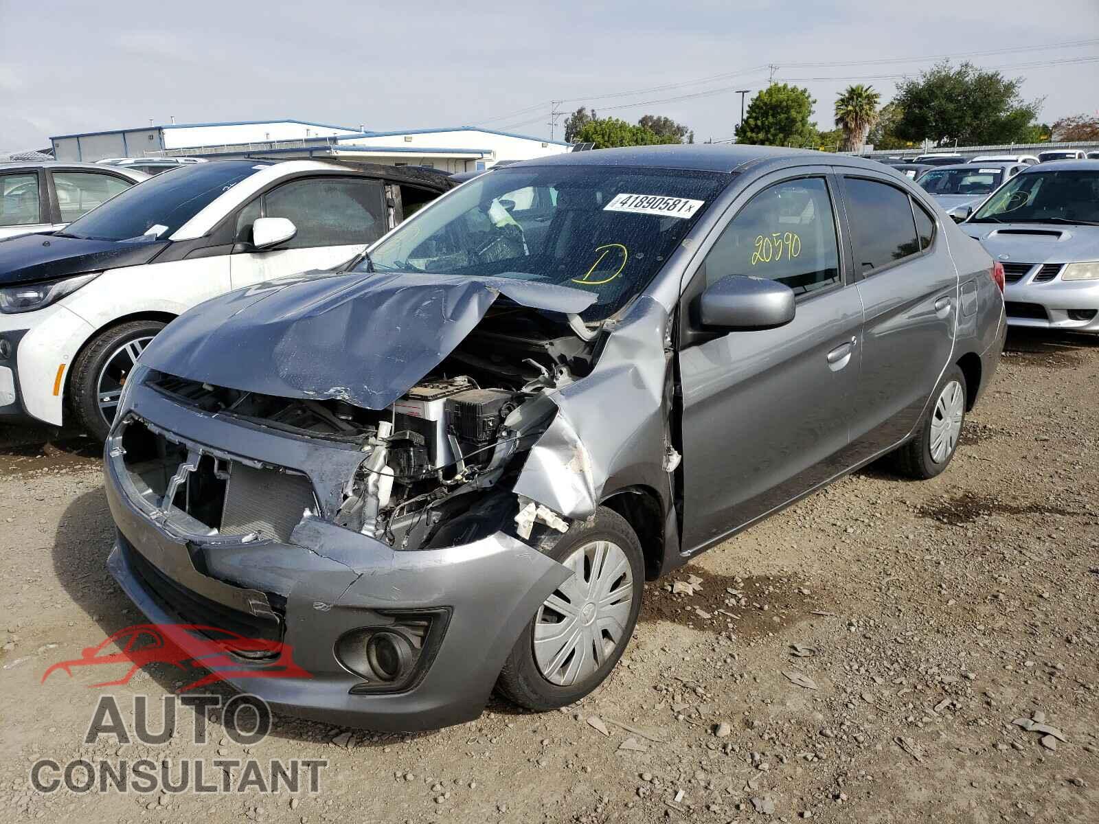 MITSUBISHI MIRAGE 2017 - ML32F3FJ9HHF12500
