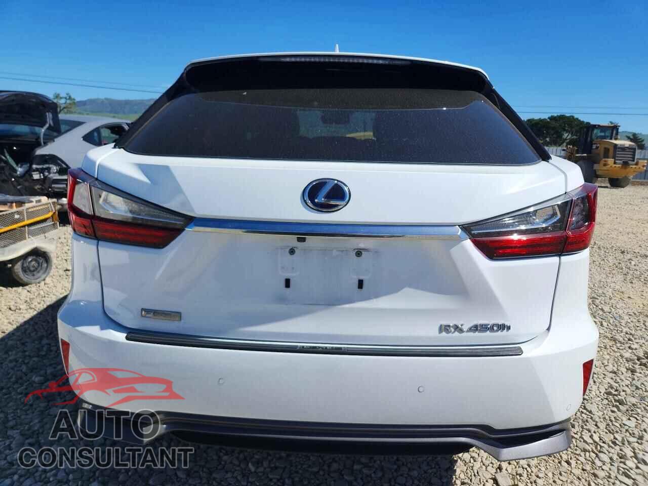 LEXUS RX450 2017 - 2T2BGMCAXHC010936