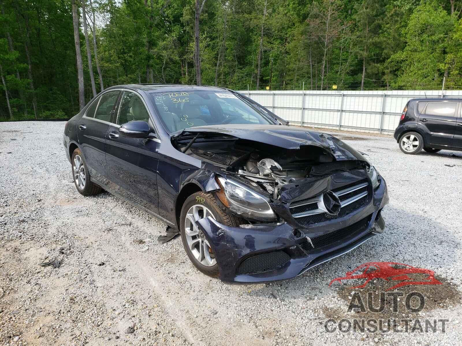 MERCEDES-BENZ C CLASS 2018 - 55SWF4KB2JU253403