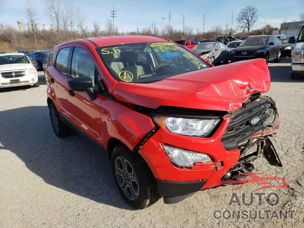 FORD ECOSPORT 2020 - MAJ6S3FL5LC319202