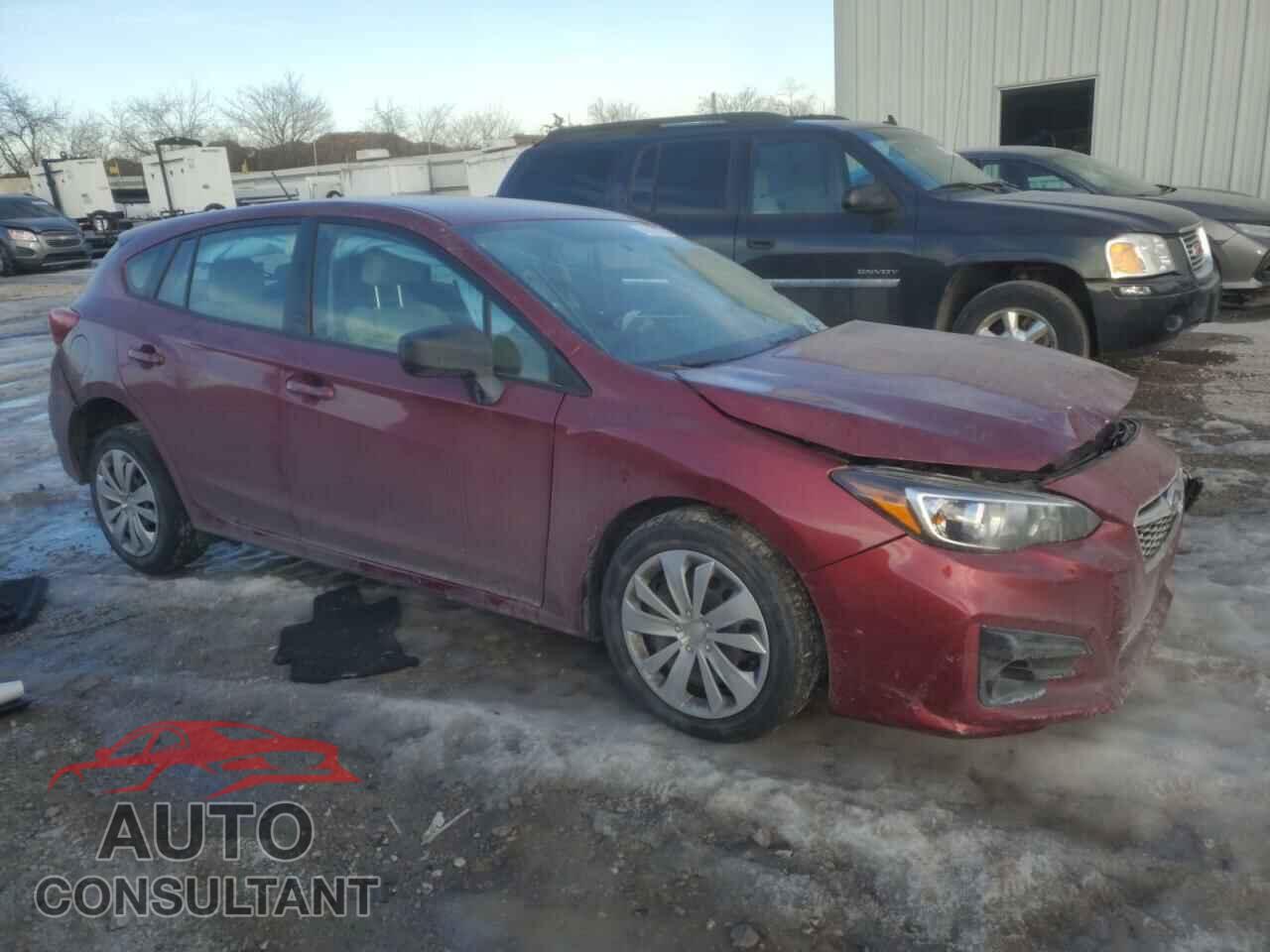 SUBARU IMPREZA 2018 - 4S3GTAA61J3735598