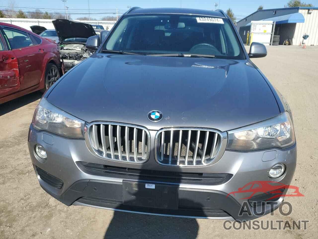 BMW X3 2016 - 5UXWX9C57G0D81276