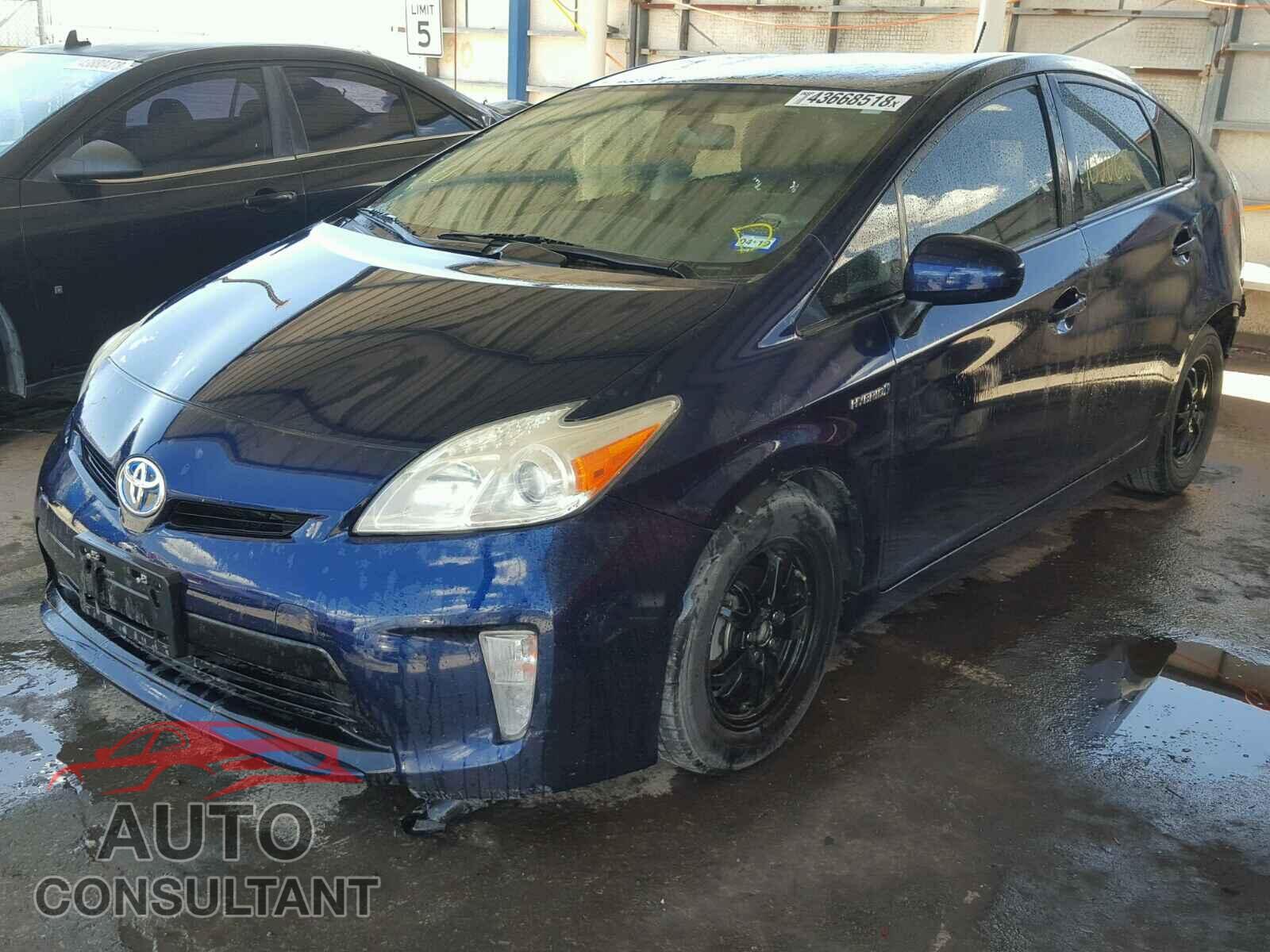 TOYOTA PRIUS 2013 - JTDKN3DU3D1626697