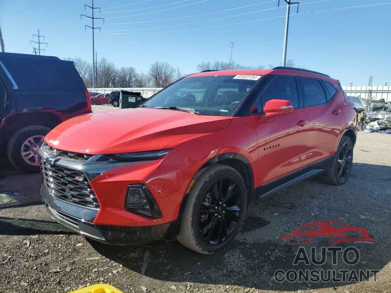 CHEVROLET BLAZER 2020 - 3GNKBKRS9LS654230