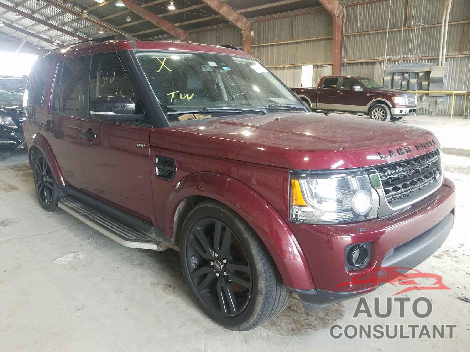 LAND ROVER LR4 2016 - SALAG2V60GA838535