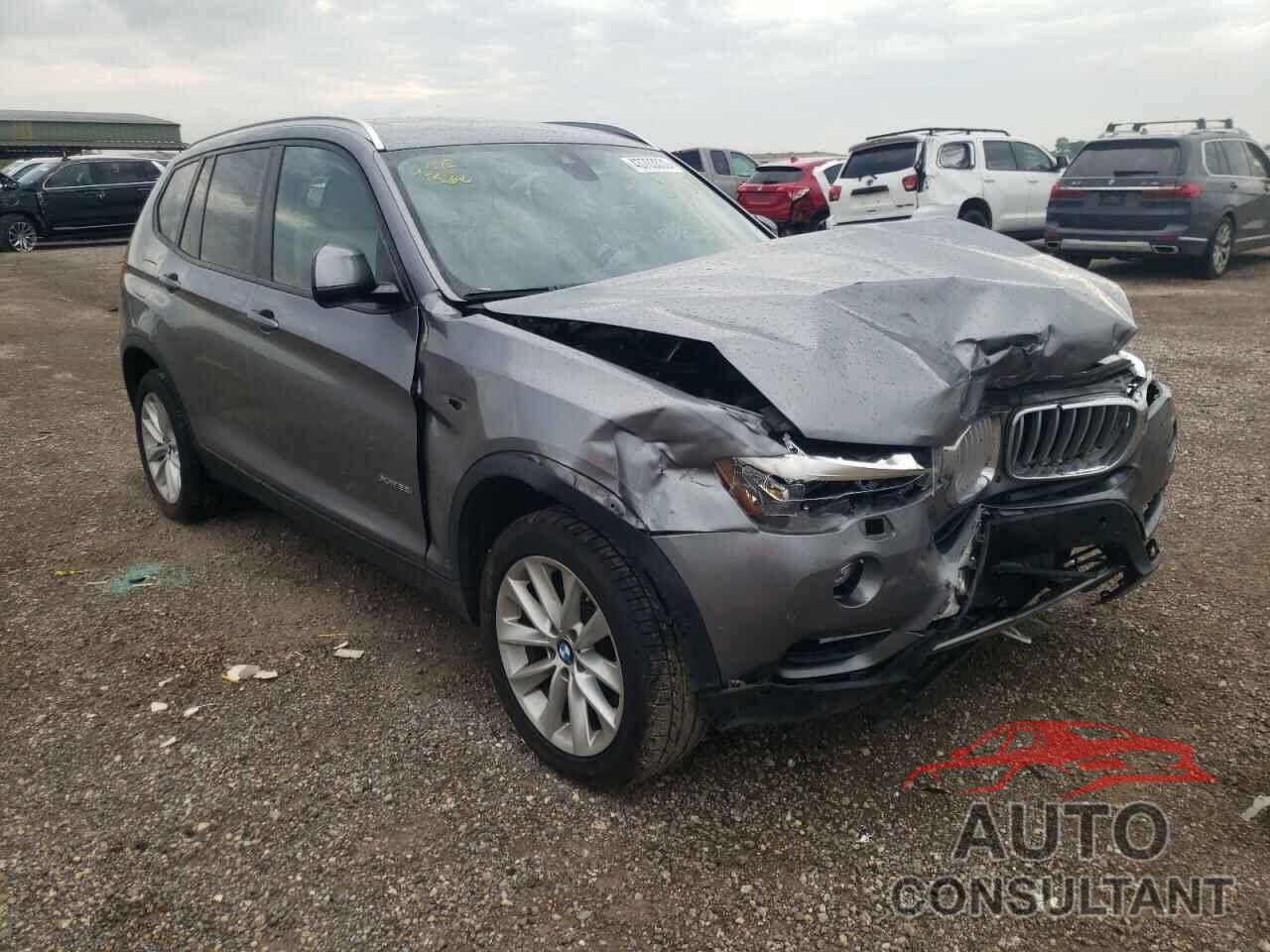BMW X3 2016 - 5UXWX9C51G0D91334
