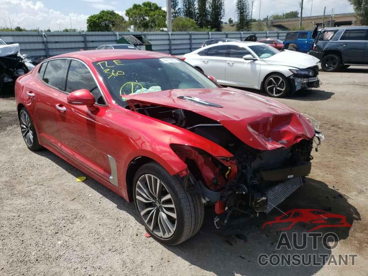 KIA STINGER 2019 - KNAE15LAXK6047411