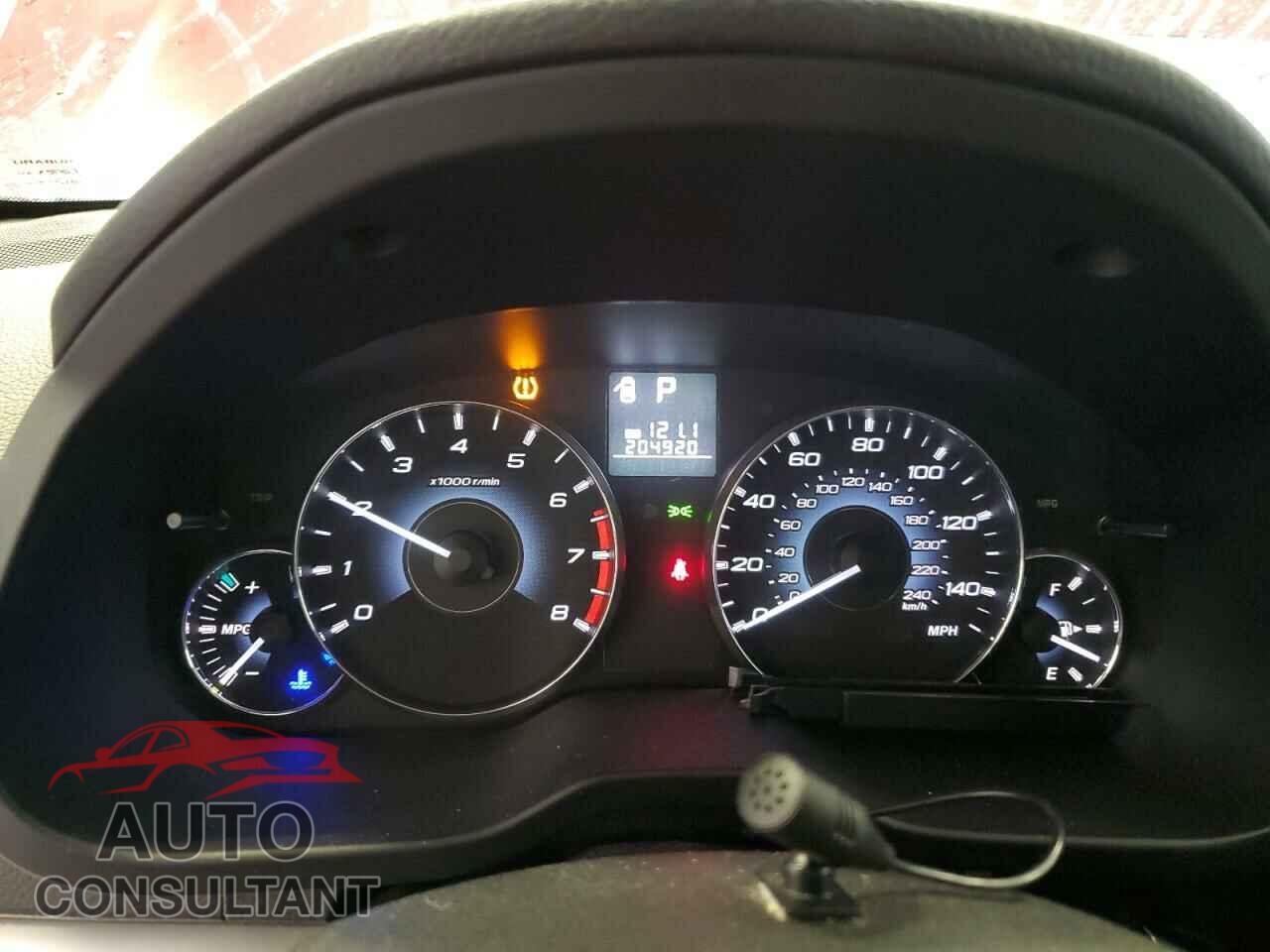 SUBARU OUTBACK 2012 - 4S4BRCCCXC3216099
