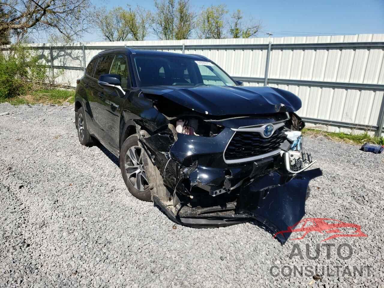 TOYOTA HIGHLANDER 2020 - 5TDHBRCH7LS504078