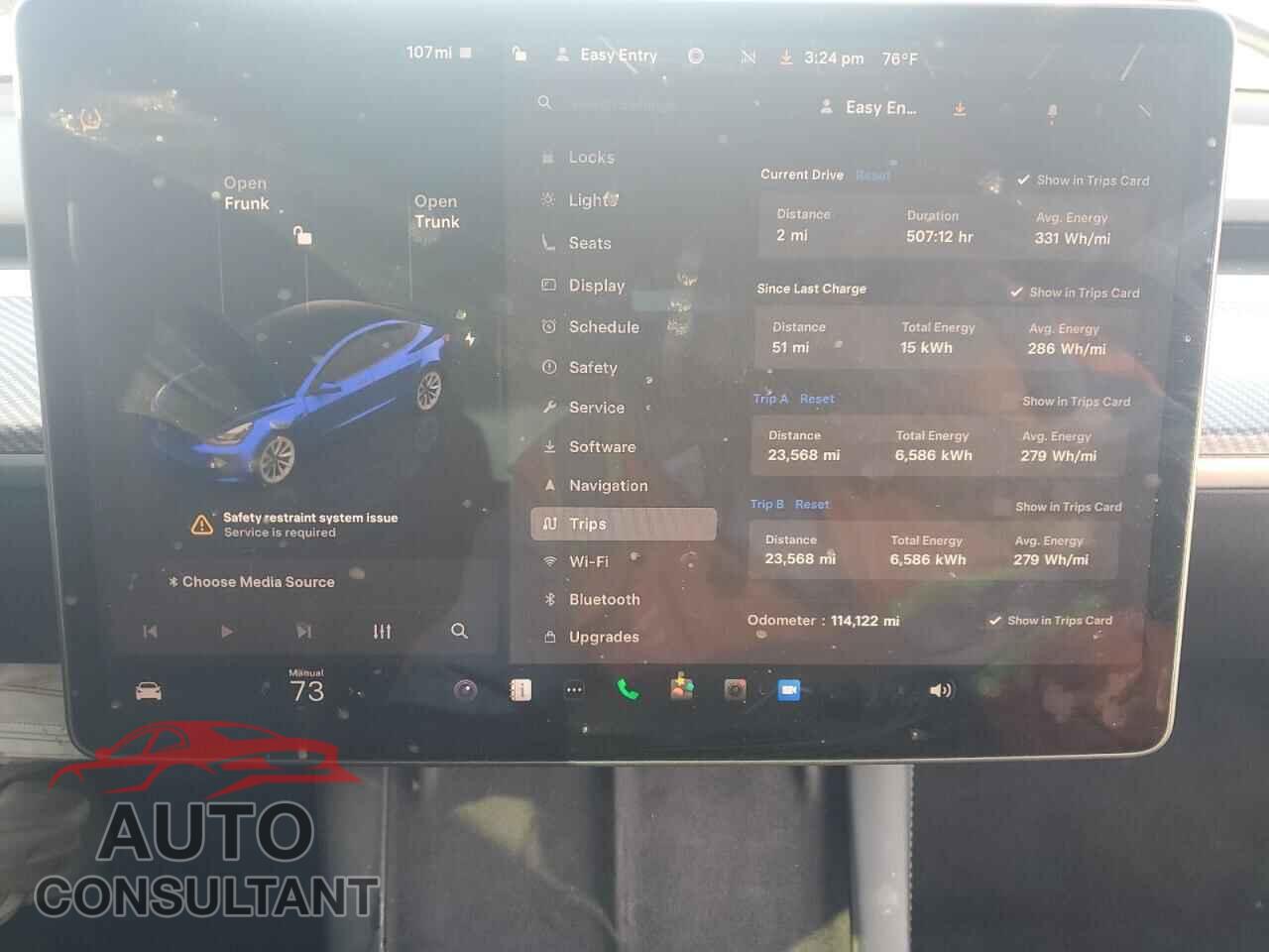 TESLA MODEL 3 2022 - 5YJ3E1EB4NF187542