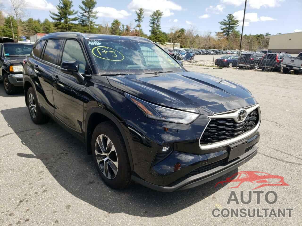 TOYOTA HIGHLANDER 2021 - 5TDGZRBH8MS089914