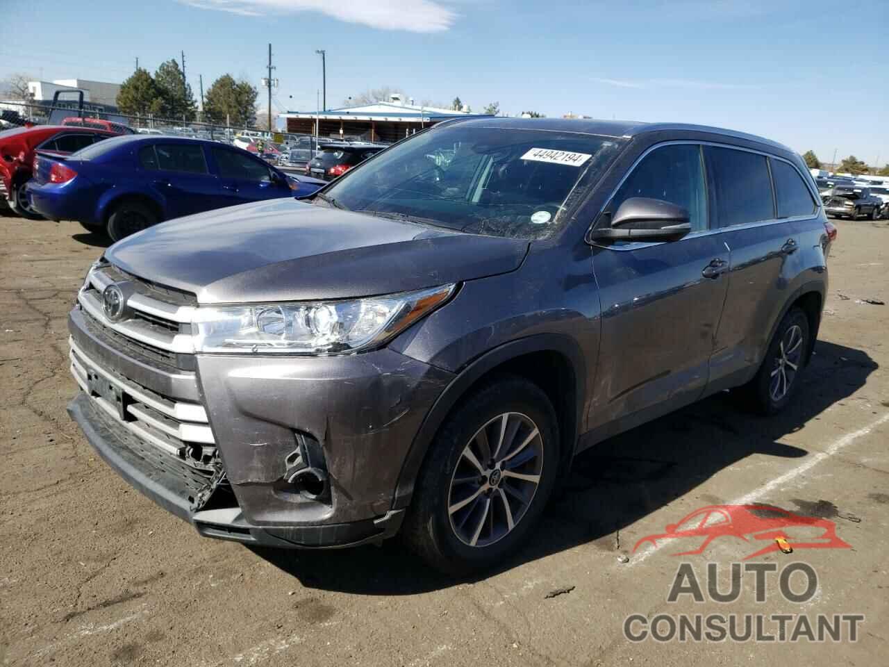 TOYOTA HIGHLANDER 2019 - 5TDJZRFH9KS591120