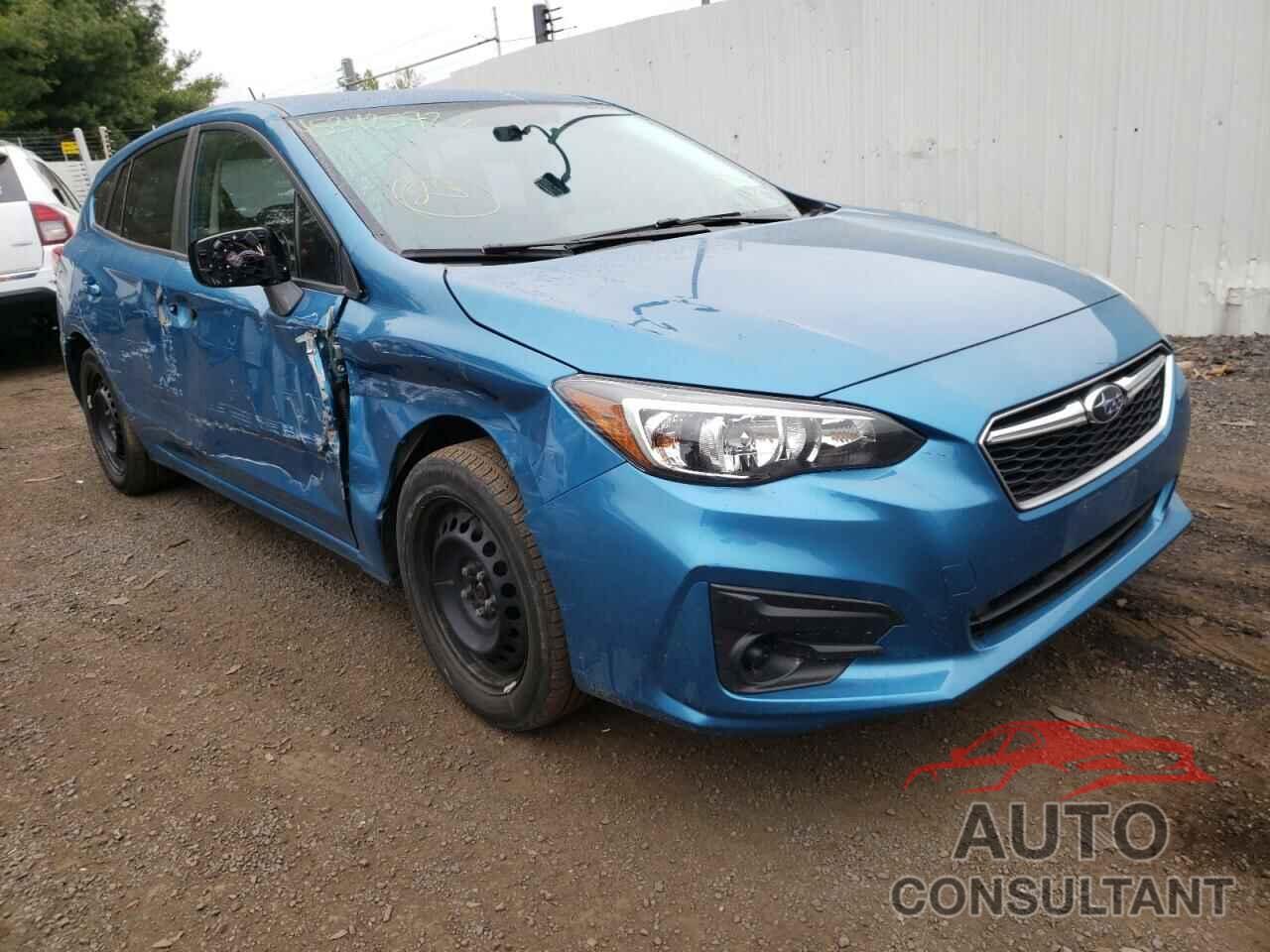 SUBARU IMPREZA 2018 - 4S3GTAA6XJ3721232