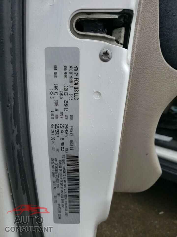 DODGE CARAVAN 2015 - 2C4RDGBG5FR724683