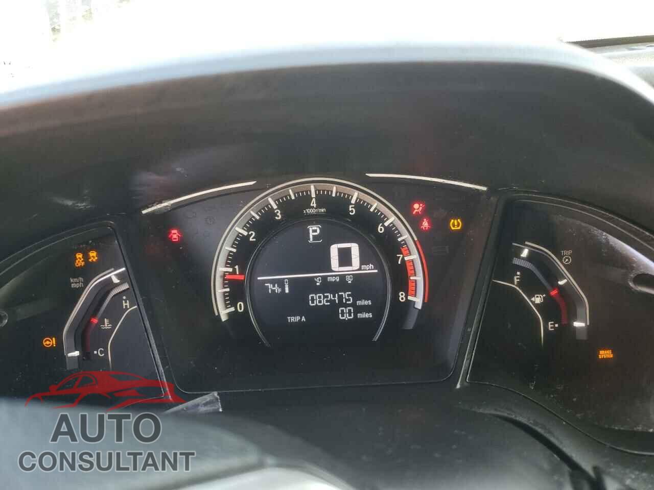 HONDA CIVIC 2017 - 19XFC2F55HE009277