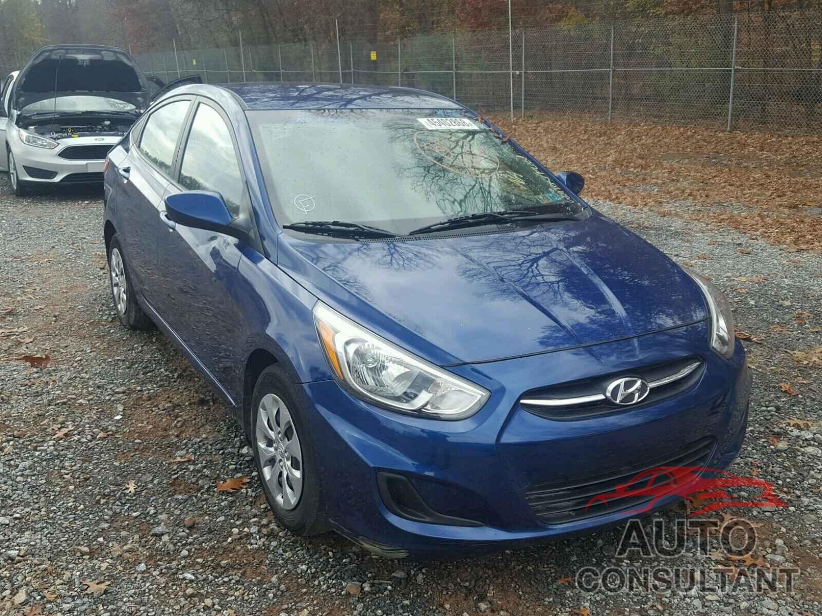 HYUNDAI ACCENT 2016 - KMHCT4AE6GU166253