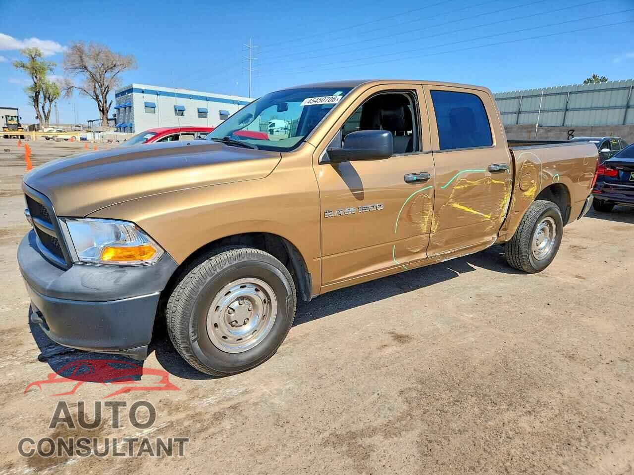DODGE RAM 1500 2012 - 1C6RD7KP7CS278795