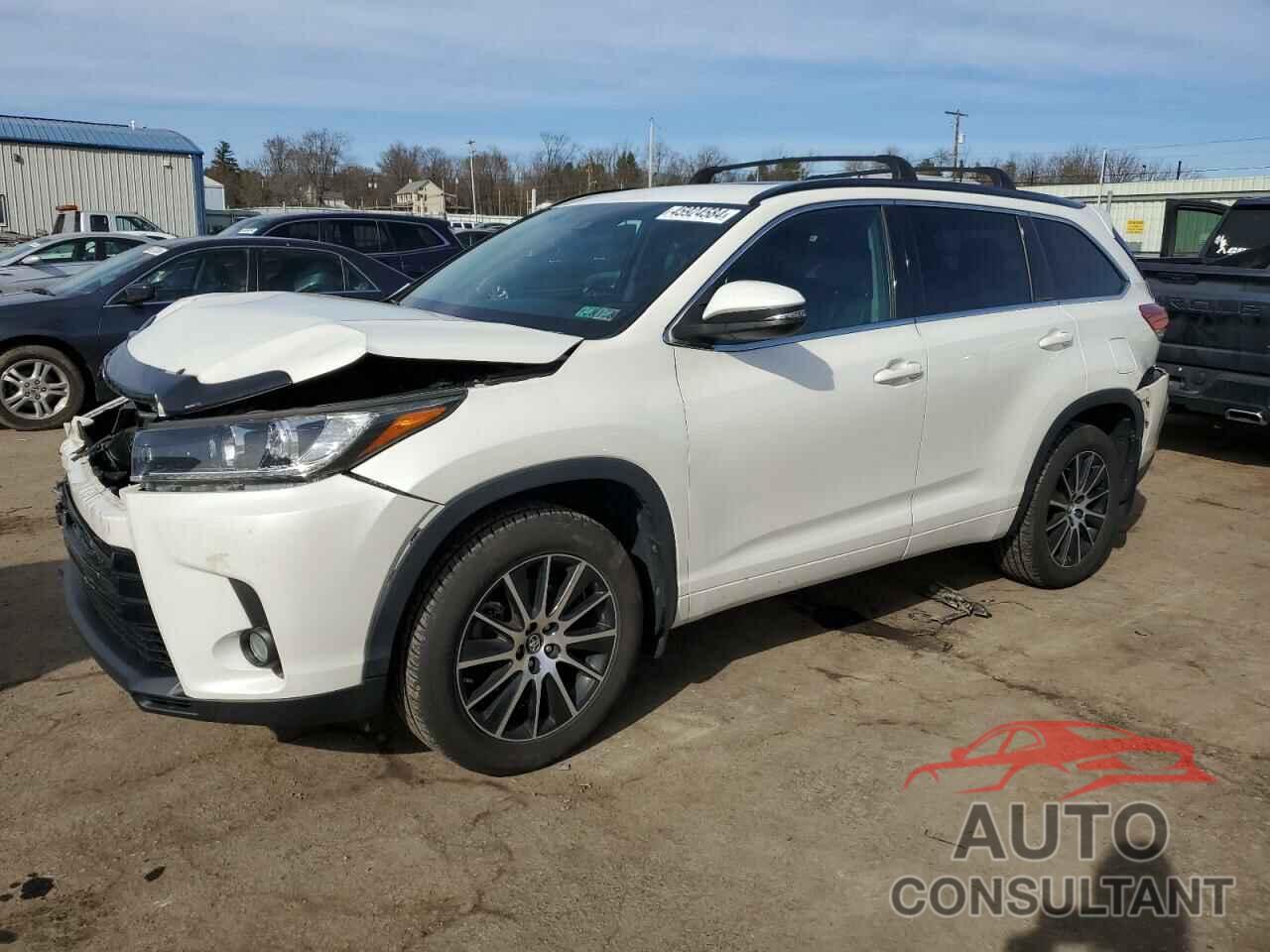 TOYOTA HIGHLANDER 2018 - 5TDJZRFH9JS834374