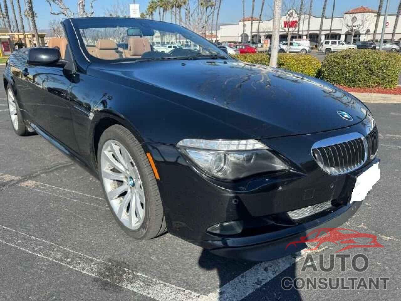 BMW 6 SERIES 2009 - WBAEB53599CX58223