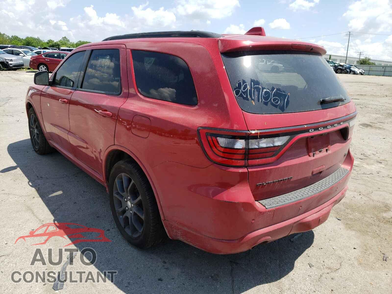 DODGE DURANGO 2017 - 1C4SDHCT6HC732709