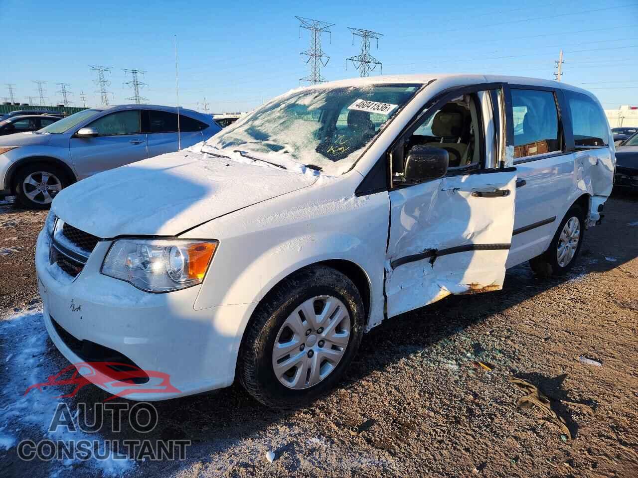 DODGE CARAVAN 2016 - 2C4RDGBG0GR346905