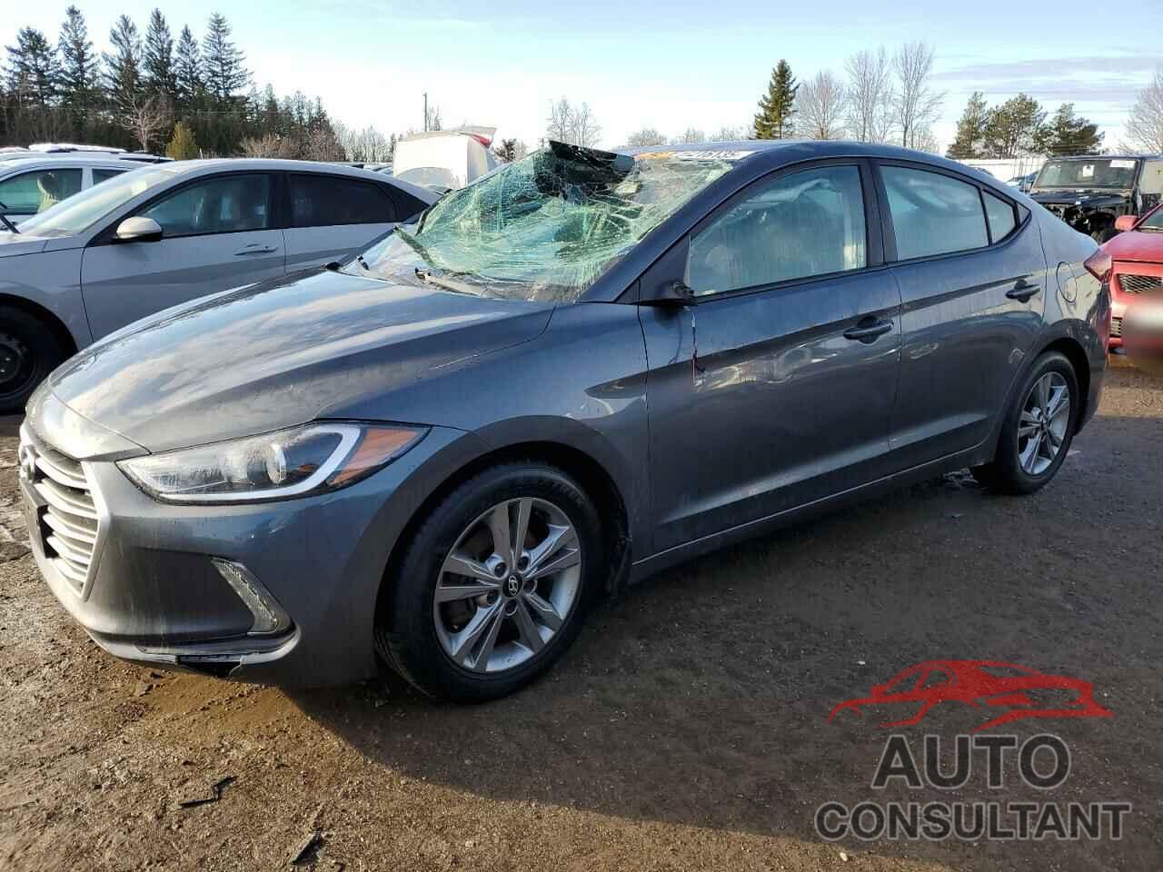 HYUNDAI ELANTRA 2017 - KMHD84LF6HU289239