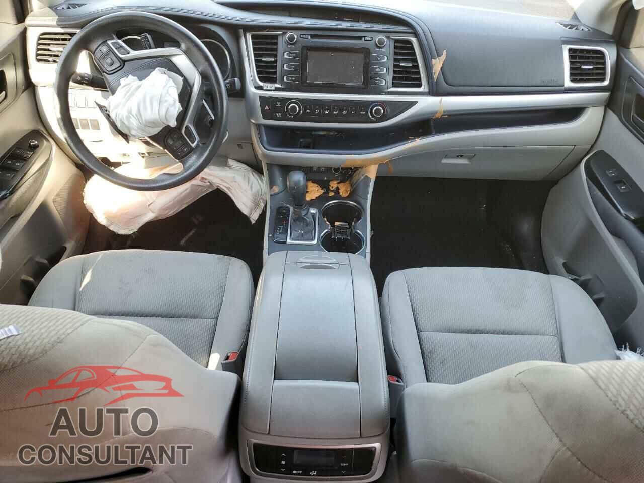 TOYOTA HIGHLANDER 2017 - 5TDBZRFH1HS452483