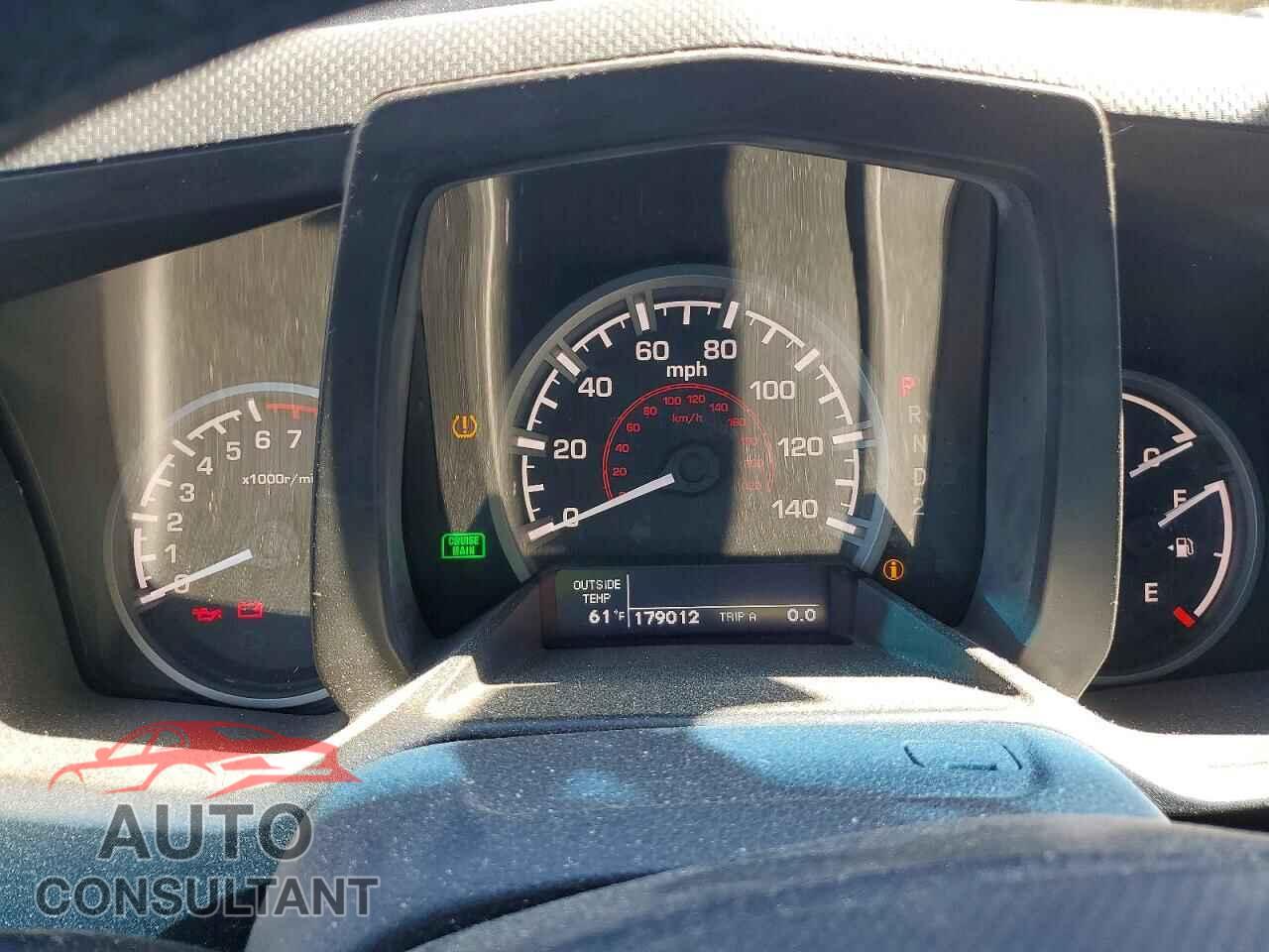HONDA RIDGELINE 2010 - 5FPYK1F51AB002467