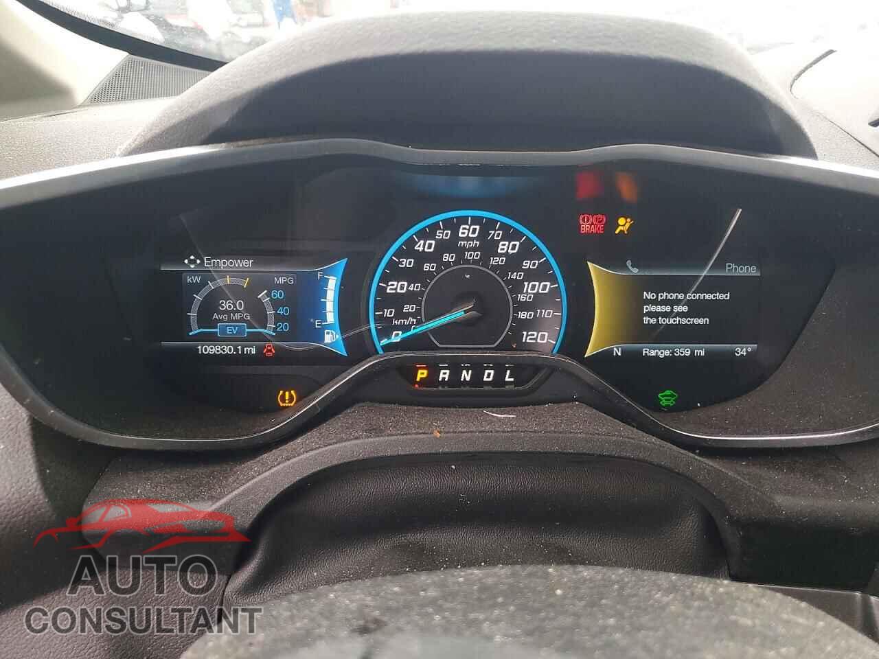 FORD CMAX 2017 - 1FADP5EU7HL115152