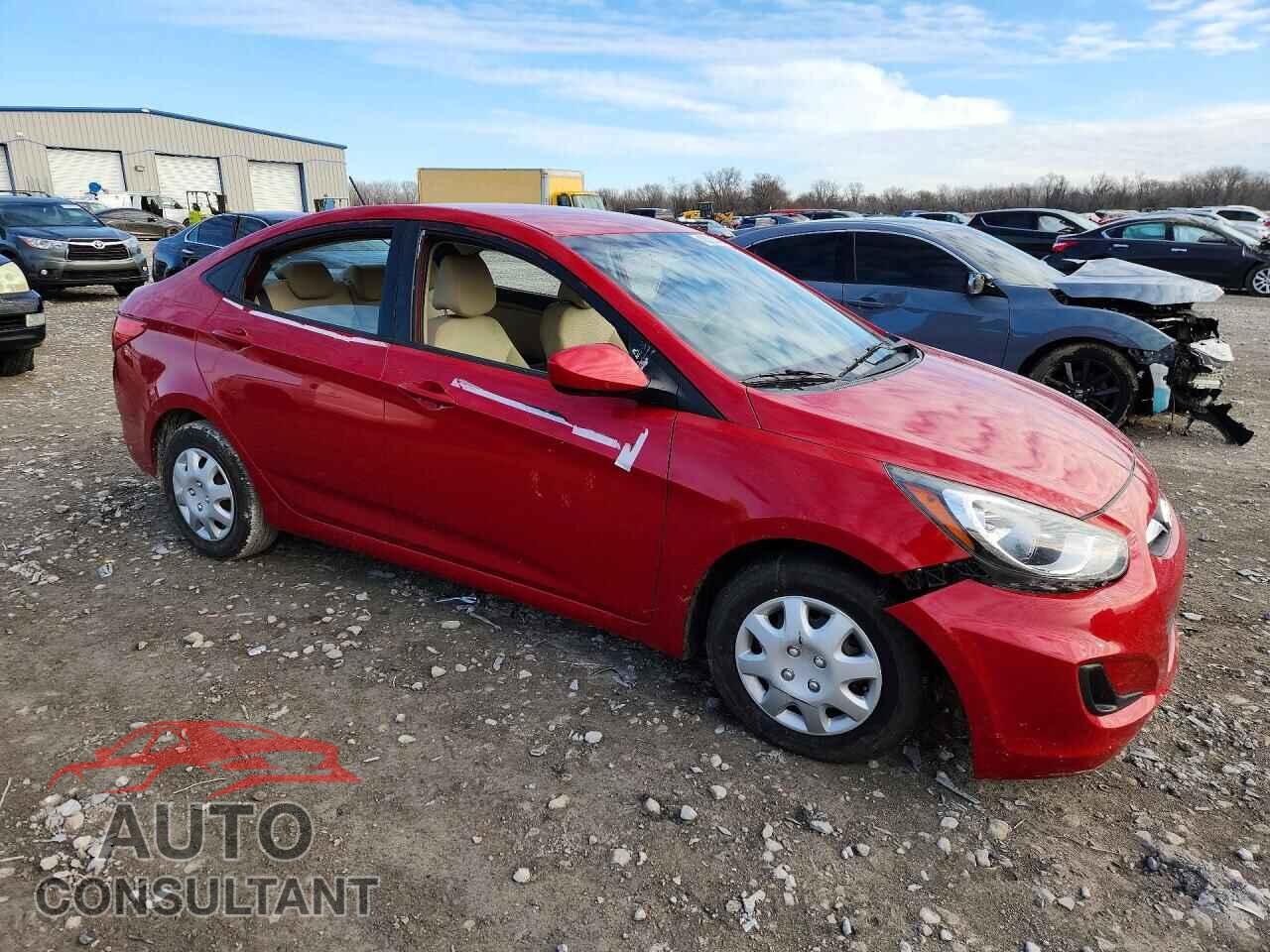 HYUNDAI ACCENT 2013 - KMHCT4AE9DU471273