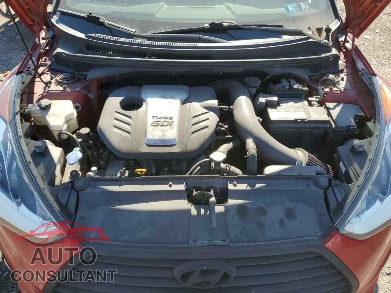 HYUNDAI VELOSTER 2013 - KMHTC6AE7DU110233