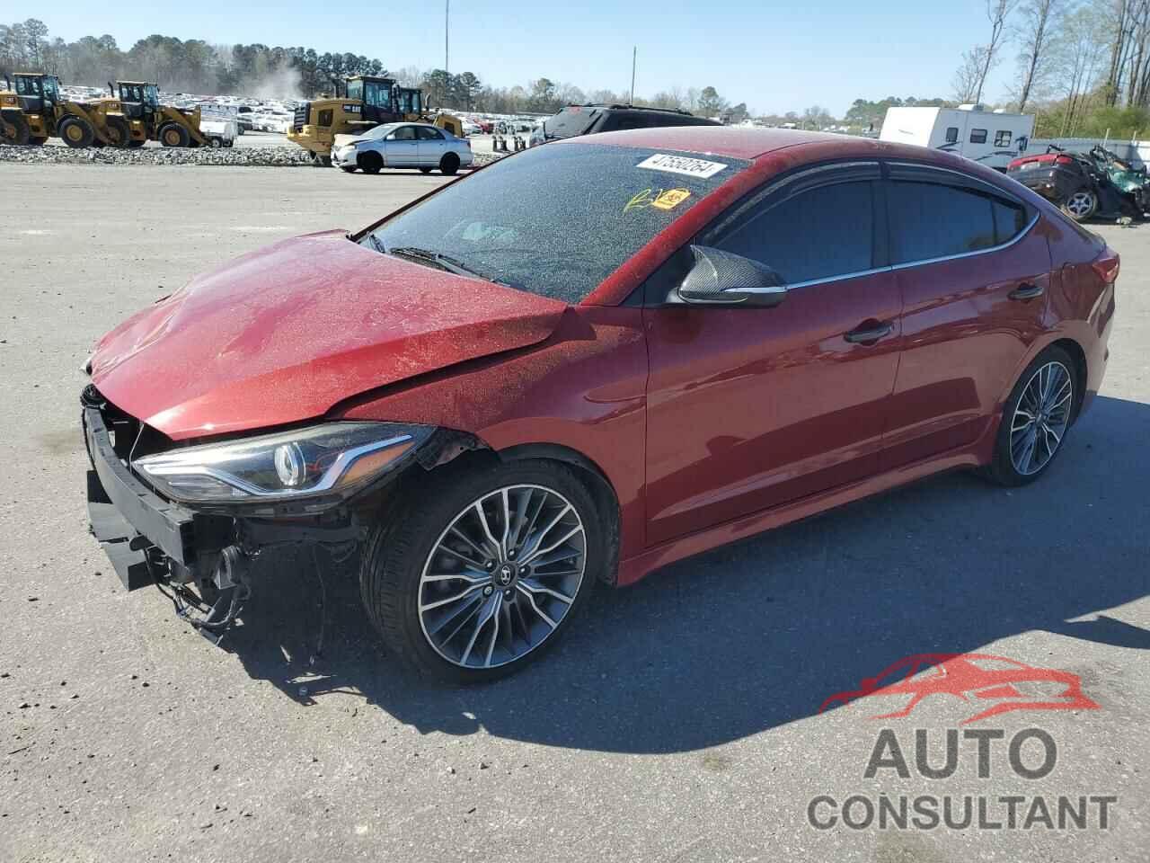 HYUNDAI ELANTRA 2017 - KMHD04LB6HU339318