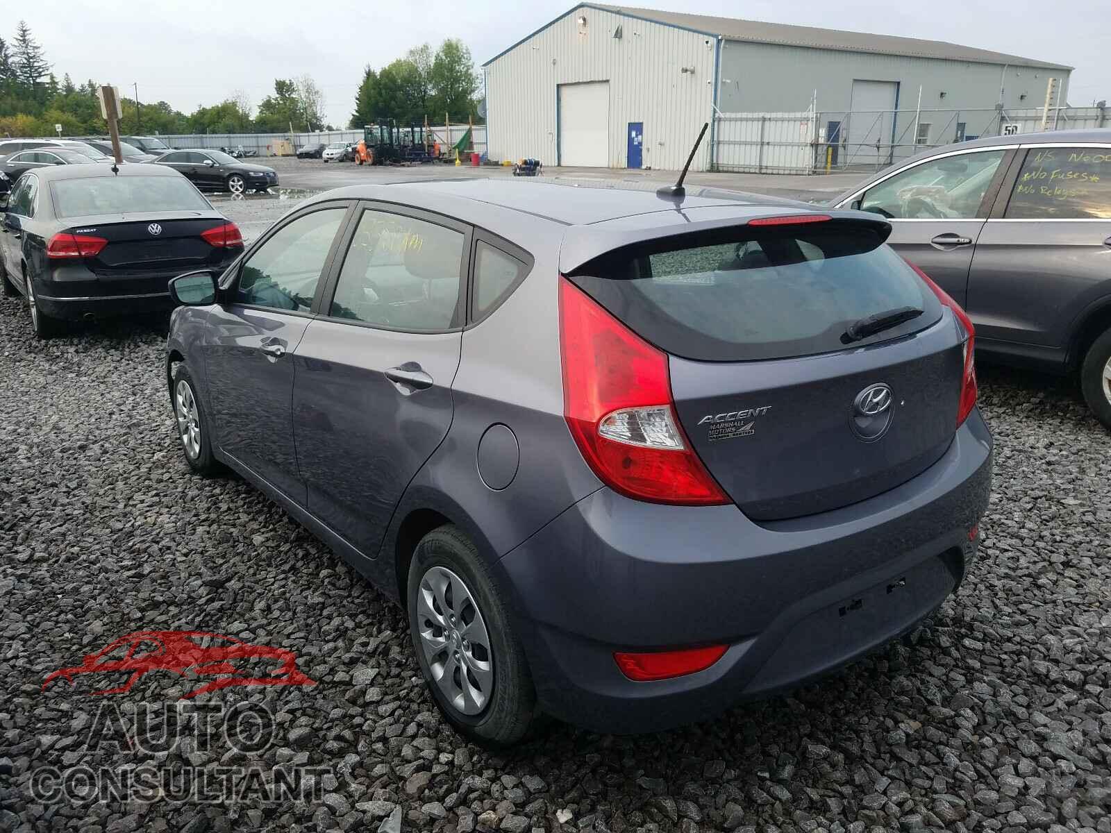 HYUNDAI ACCENT 2017 - KMHCT5AE5HU303075