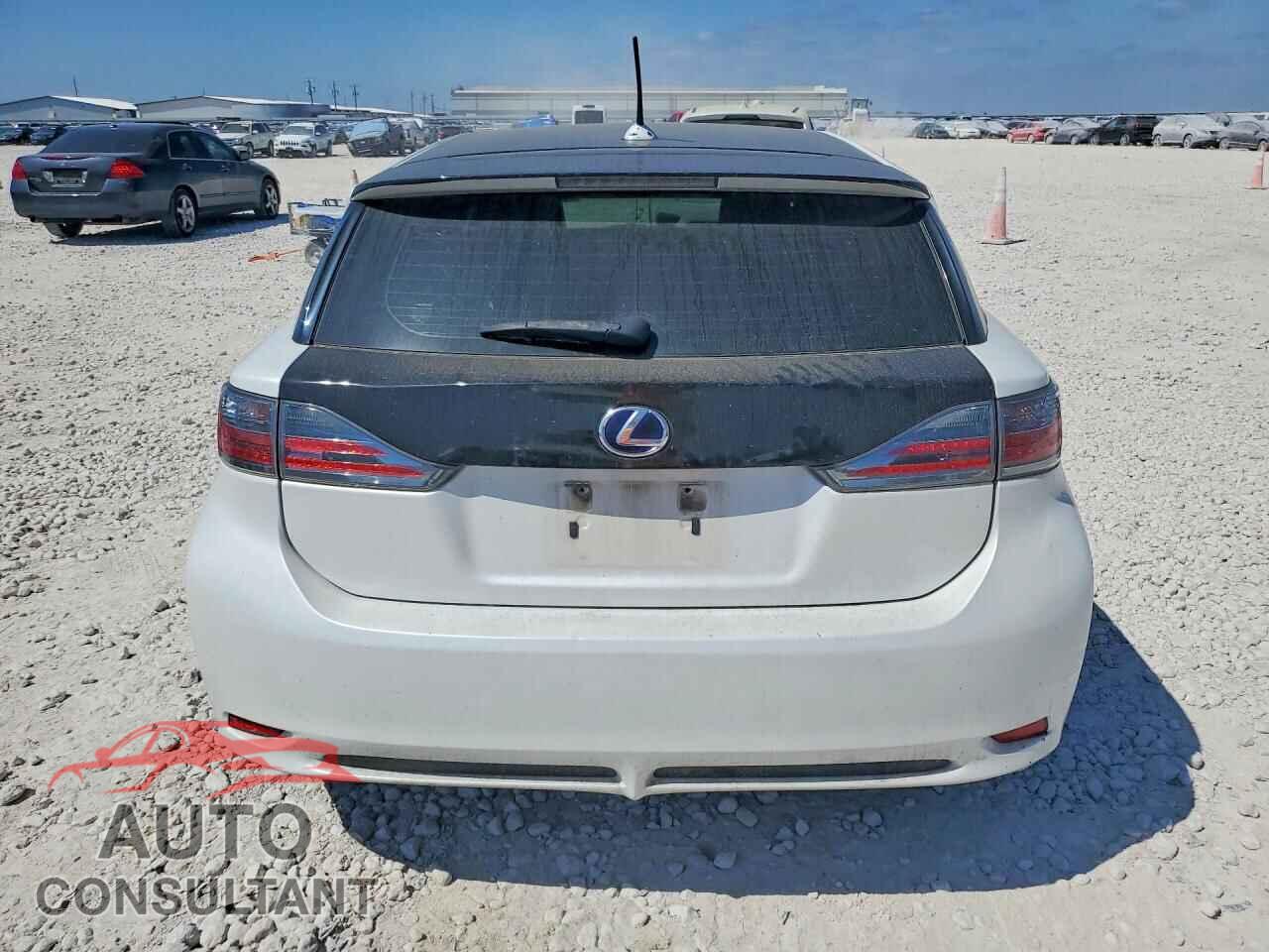 LEXUS CT 200 2012 - JTHKD5BH3C2112957