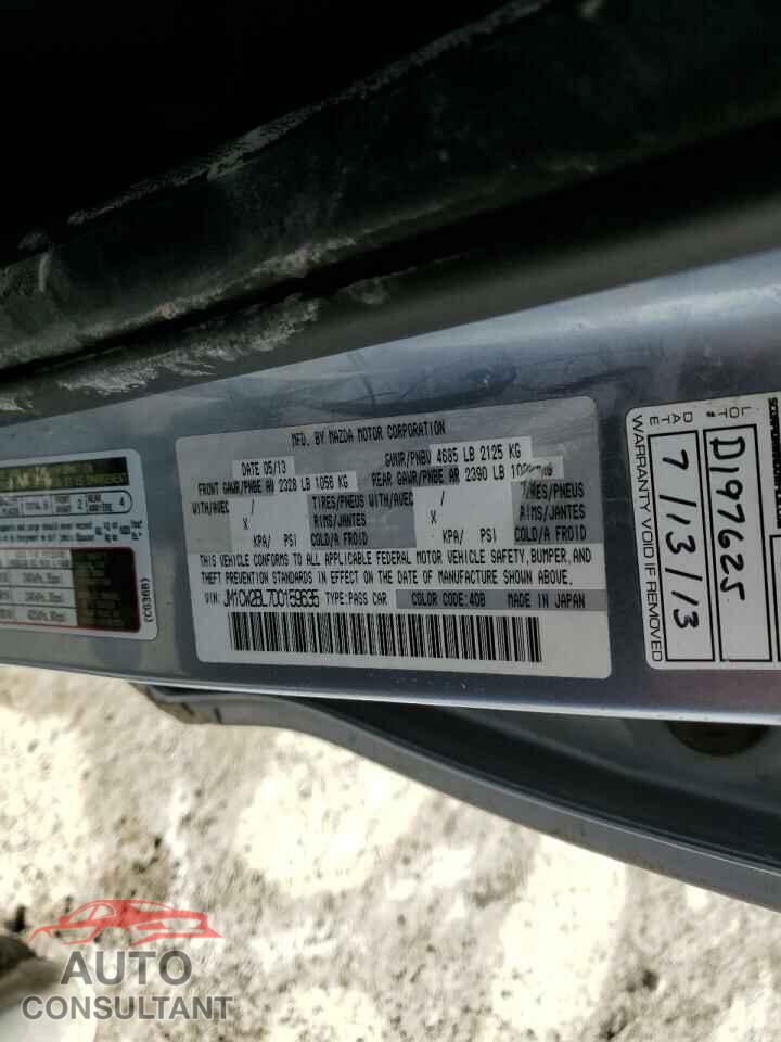 MAZDA 5 2013 - JM1CW2BL7D0159635