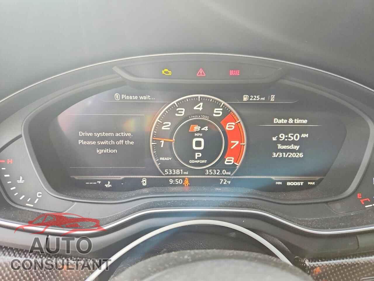 AUDI S4/RS4 2018 - WAUB4AF43JA126813