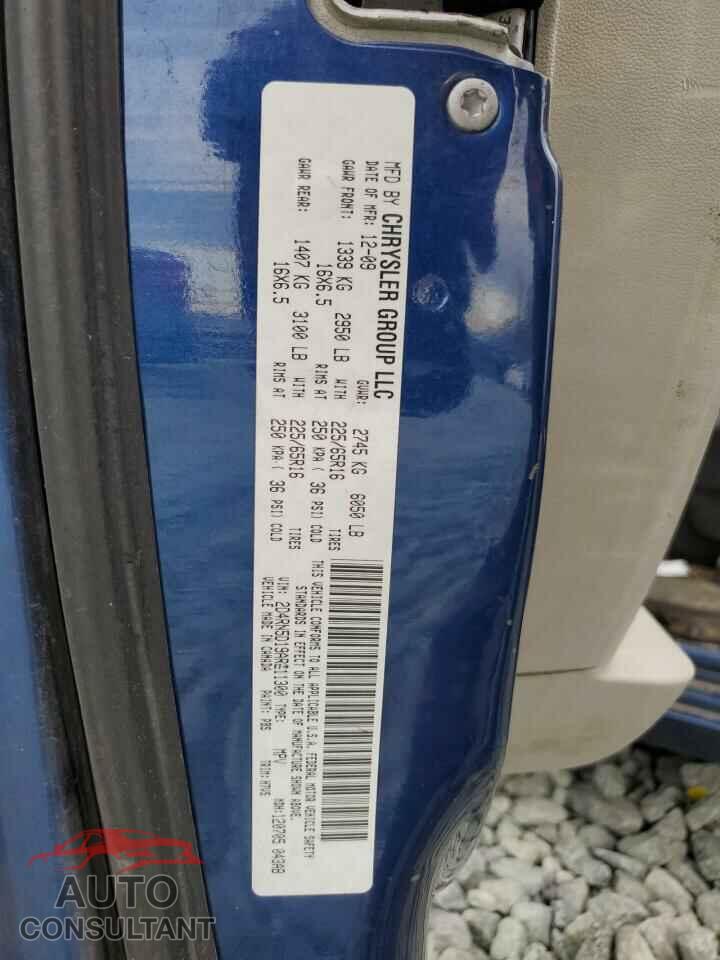 DODGE CARAVAN 2010 - 2D4RN5D19AR211300