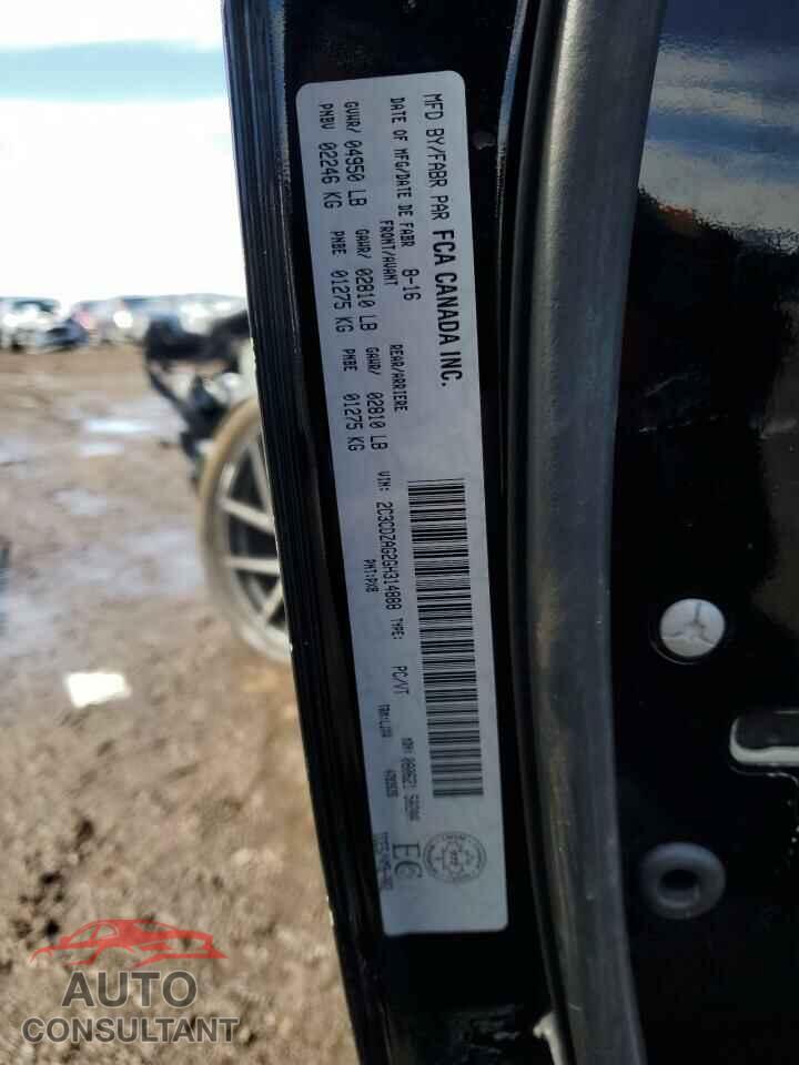DODGE CHALLENGER 2016 - 2C3CDZAG2GH314888