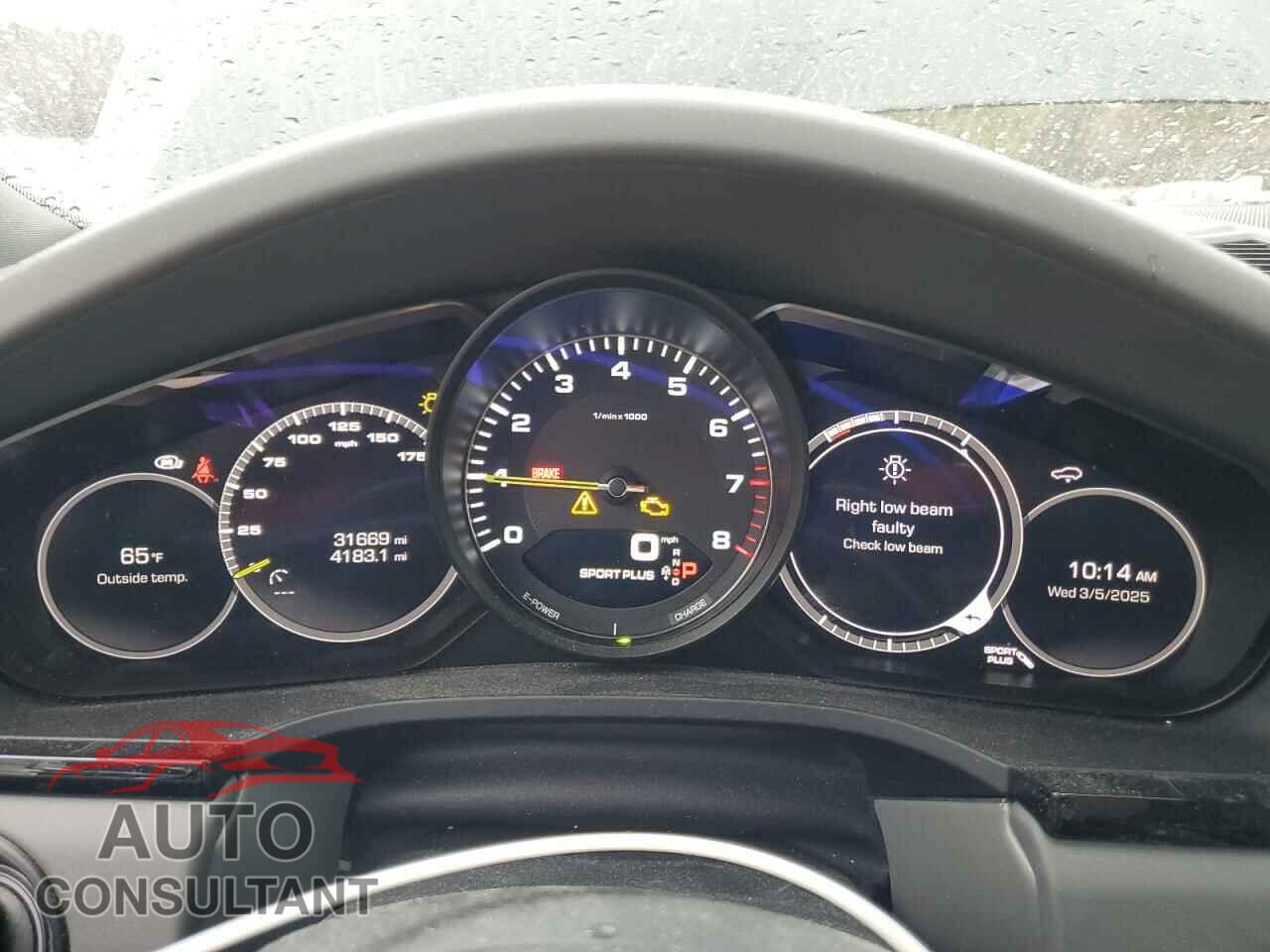 PORSCHE CAYENNE 2019 - WP1AE2AY1KDA50275