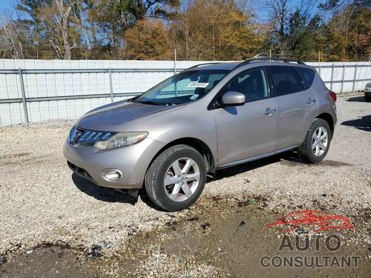 NISSAN MURANO 2009 - JN8AZ18U69W104059