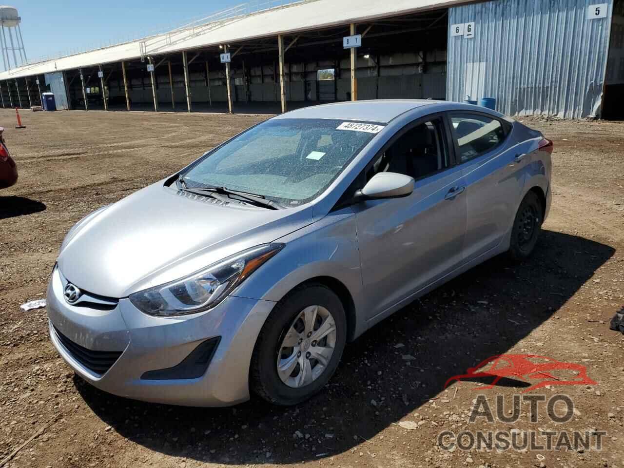 HYUNDAI ELANTRA 2016 - 5NPDH4AE1GH706578